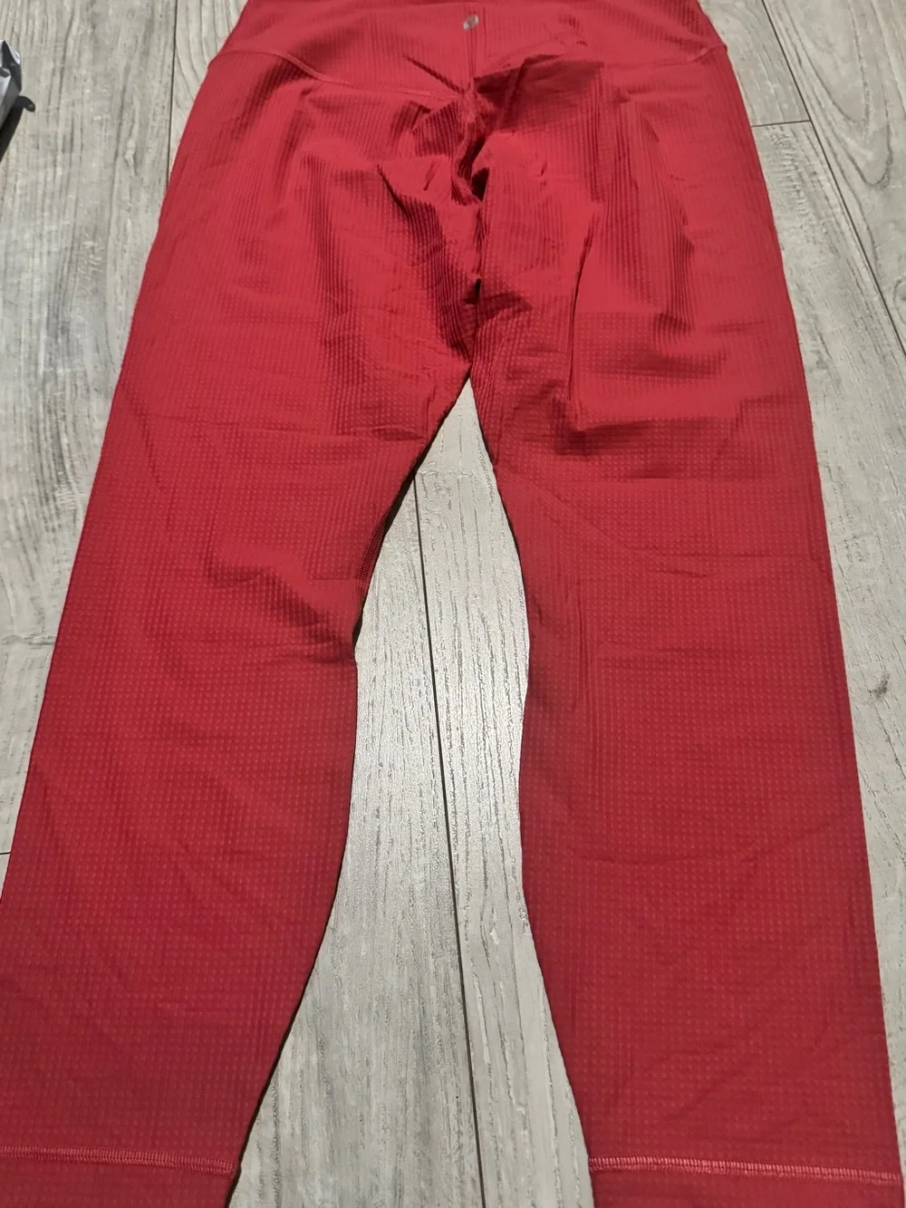lululemon athletica V-Waist Yoga Tight Grid Texture Leggings - Rose